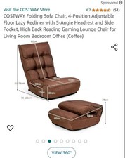 £30 buy it now Cozy Foldable Sofa Chair/Game Chair