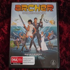 Archer Complete Series 4 four DVD - Australian import 2 Disc 