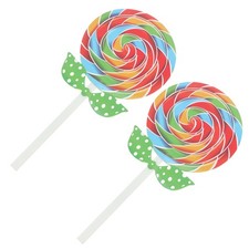  2 Pcs Photo Booth Props Sweet