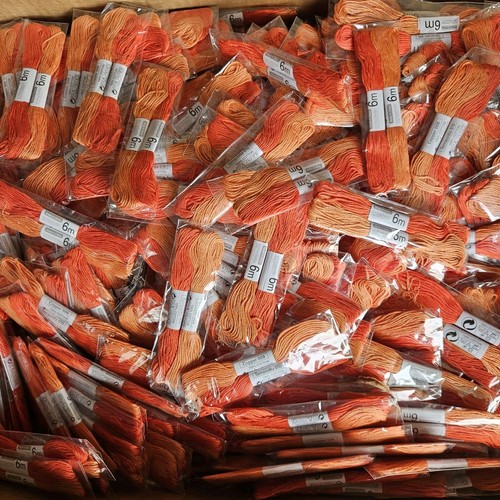 500 embroidery threads - embroidery,