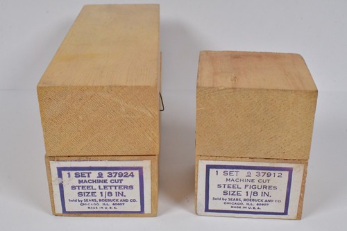 Vtg sears roebuck steel - sears, 1/8"
