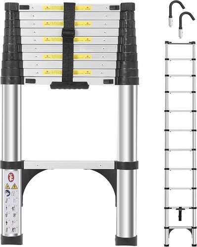 Aluminum ft telescoping - 10.5,