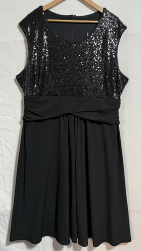 David emmanuel black sequinned - black,