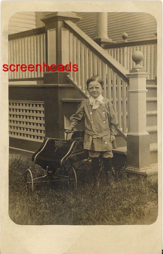 C1910 rppc photo - c1910, "boy