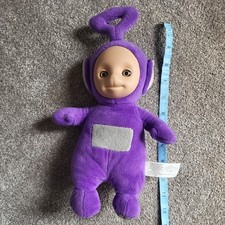 Teletubbies Large Tinky Winky Soft Plush Toy 17 inch, Talking