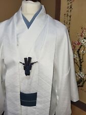 Vintage Japanese Mens Haori Himo, Deep Blue            