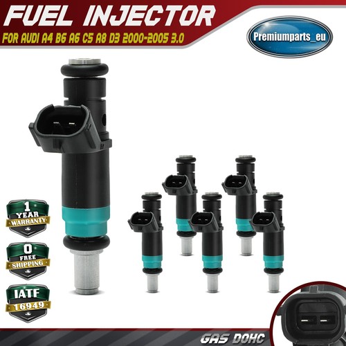 Fuel injectors for - 6x, audi