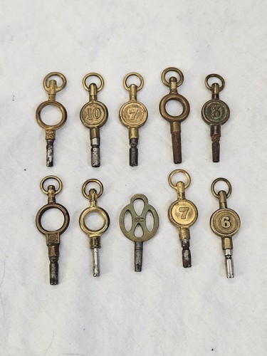 Pocket watch keys - watch, winding