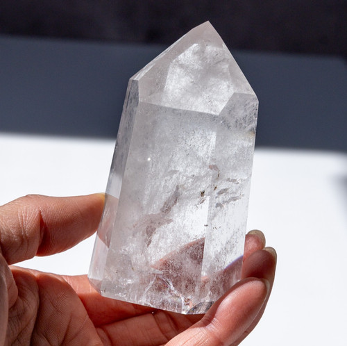 Clear quartz fat - quartz,