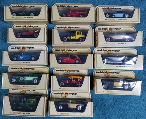 Matchbox models yesteryear - of,