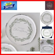 Stylish Silver Wreath Paper