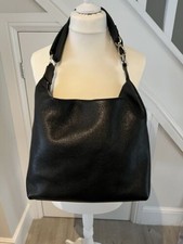 Whistles Black Sebbe Slouchy Hobo Bag Approx 17" x 12" See details