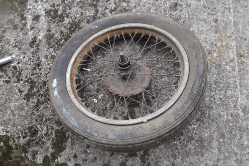 Triumph t20 tiger cub - cub, rear