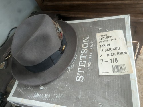 Stetson saxon fedora - , in