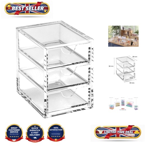 Elegant acrylic drawer - acrylic, 3