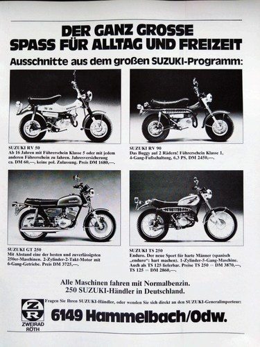 1976 suzuki 90 - 1976, 50,