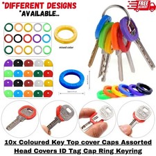 10x Coloured Key Top cover