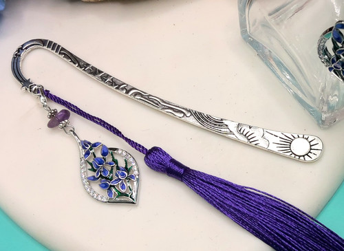 Irises crystal metal - &,