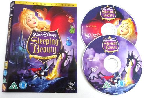 Sleeping beauty dvd case - sleeping,
