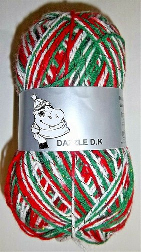 Woolyhippo xmas dazzle yarn - xmas,