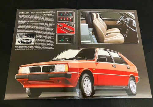 Lancia delta turbo brochure - delta, hf