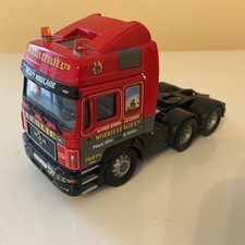 HEAVY HAULAGE M.A.N. 6x2 TRACTOR UNIT MORRIS LESLIE PLANT HIRE  1:50 SCALE