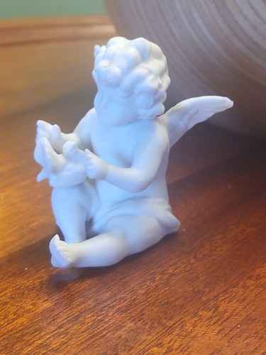 1920s bisque cherub angel - 1920s,