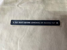   JAGUAR E-TYPE XKE Tilt seats