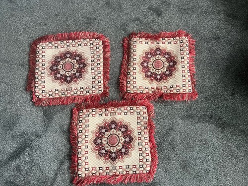 Vintage 70s cushion covers - , x3