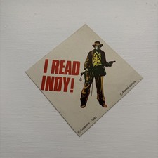 Vintage Indiana Jones Comic 1 Free Gift Sticker Raiders Lost Ark Marvel UK 1984