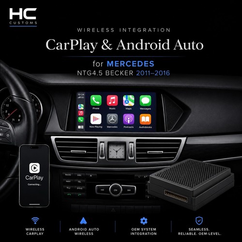 Wireless carplay android auto - android,