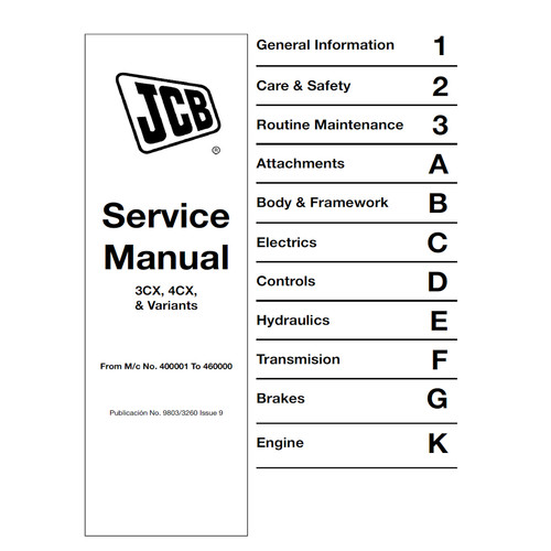 Service manual for - service, 3cx