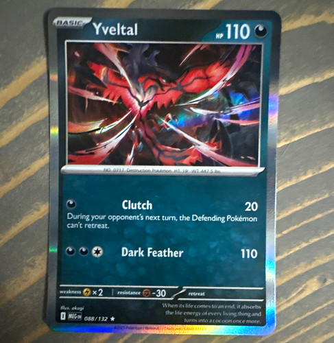 Pokémon tcg yveltal 088 132 - yveltal, 088/132