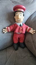RARE 2008 Postman Pat - AJAY BAINS - Soft Plush Stuffed Teddy Toy Doll 8"