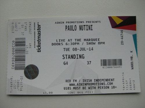 Paulo nutini london - paulo,