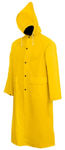 Pvc knee length - pvc, yellow