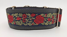 Red roses gold metallic - red,