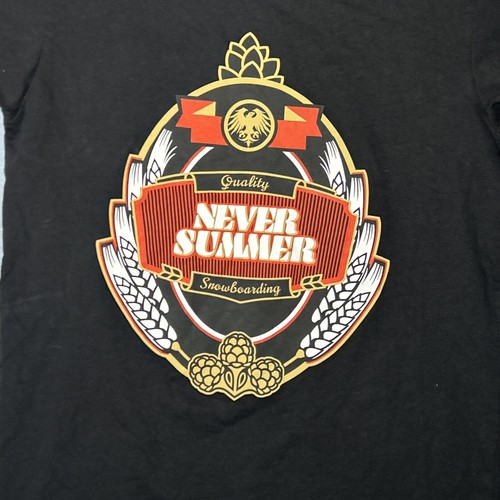 Never summer snowboards - never, beer