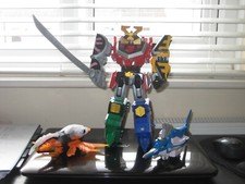 Power Rangers Samurai Megazord With Auxiliary Zords