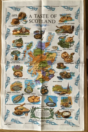 Vintage tea towel - towel, irish