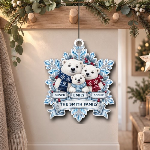 Personalised polar bear - personalised,