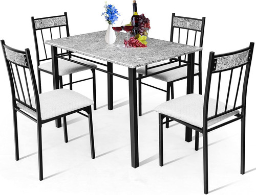 Piece kitchen dining set - 5-piece,