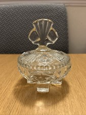 Vintage Bagley Glass Lidded