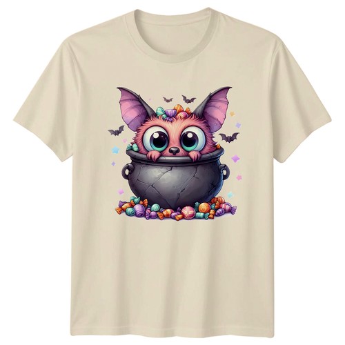 Cute bat cauldron - cauldron, candy