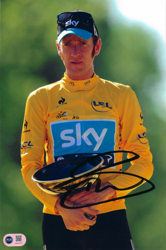 Bradley wiggins signed - bradley,
