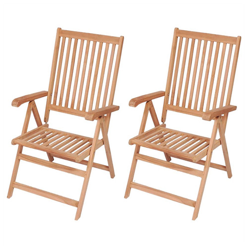 Reclining garden chair set 2pc - set,
