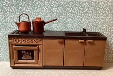 Sylvanian Families Maple Town Story Furniture Sink Unit Vintage 1986