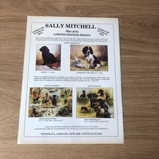 GUNS122 MAGAZINE ADVERT 12X9 PRINTS: “JOB SATISFACTION” GILLIAN HARRIS