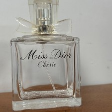 EMPTY Miss Dior Cherie Eau De Toilette 50ml bottle