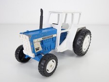 LONE STAR TRACTOR Toy Vintage Collectable Model Blue White Farming